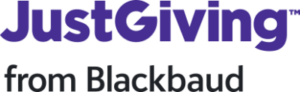 JustGiving from Blackbaud logo