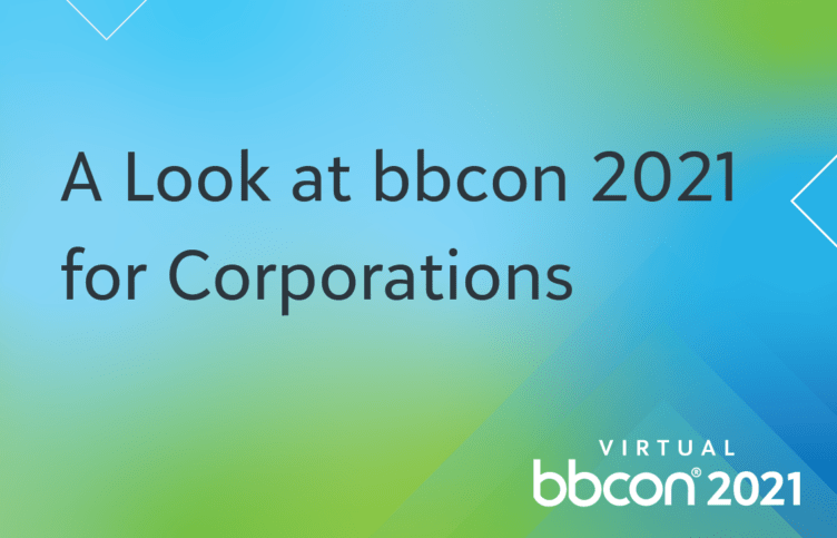 a look at bbcon 2021 for corporations