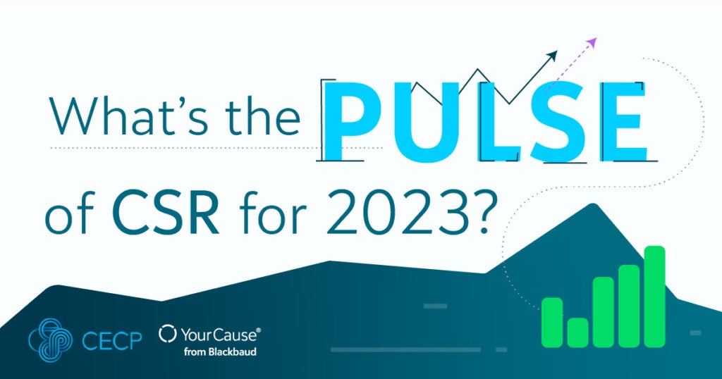 What's the pulse of CSR for 2023?