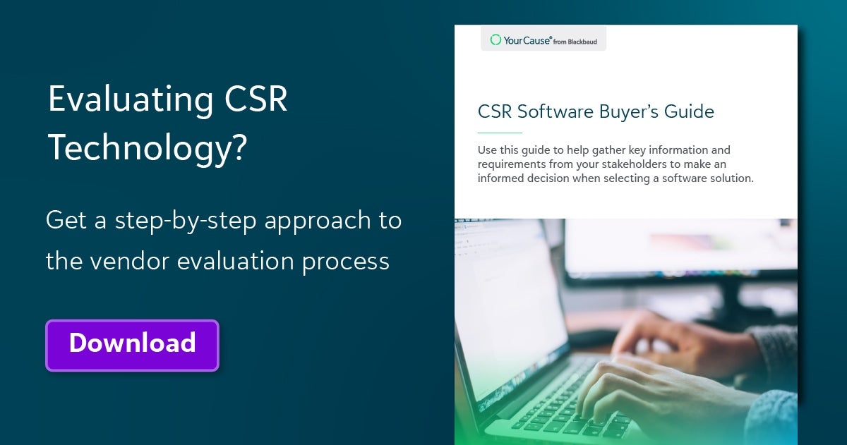 Evaluating CSR technology banner