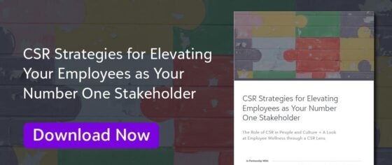 CSR Strategies for elevating your employees as your number one stakeholder download now banner