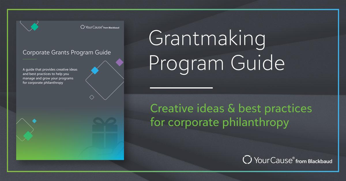 Grantmaking program guide banner