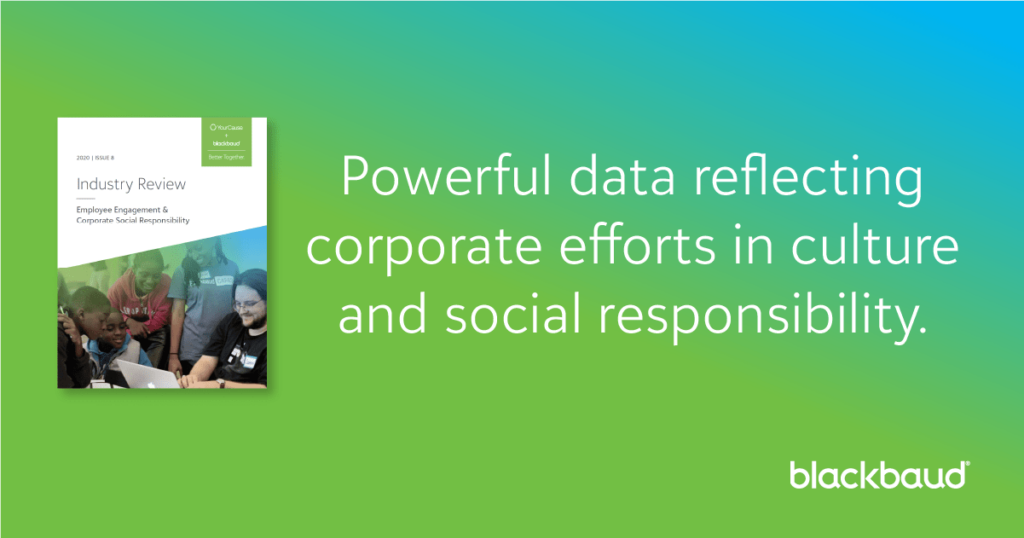 powerful data reflecting corporate efforts in culture and social responsibility