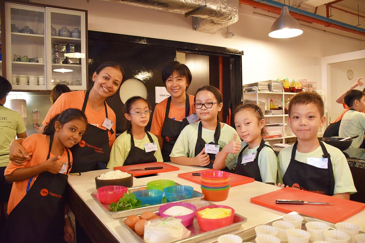 Impact Day Can competition group in the kitchen