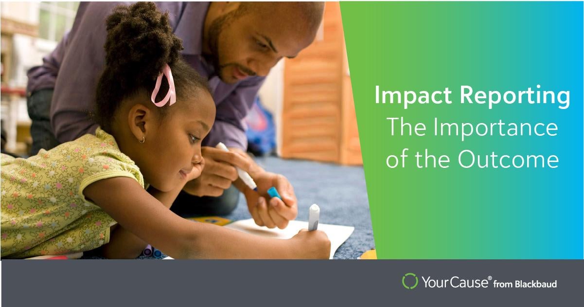 impact reporting the importance of the outcome banner