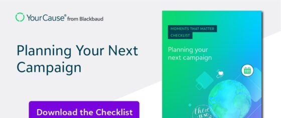 Planning your next campaign checklist banner