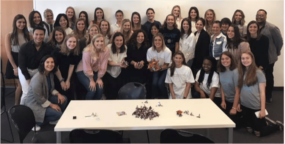 Neiman Marcus employees volunteering