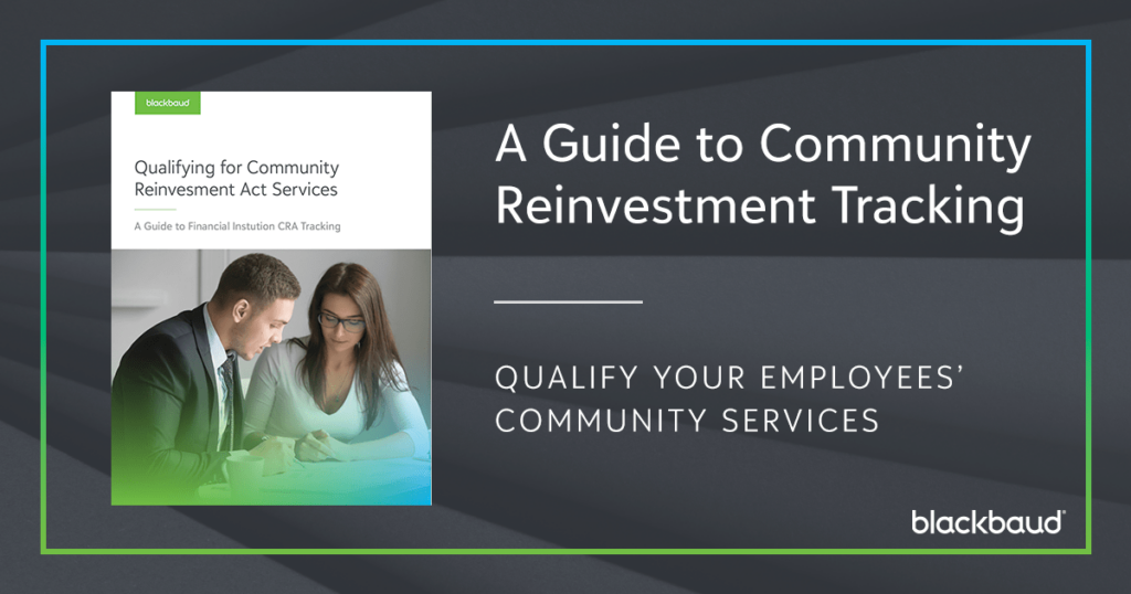 A guide to community reinvestment tracking banner