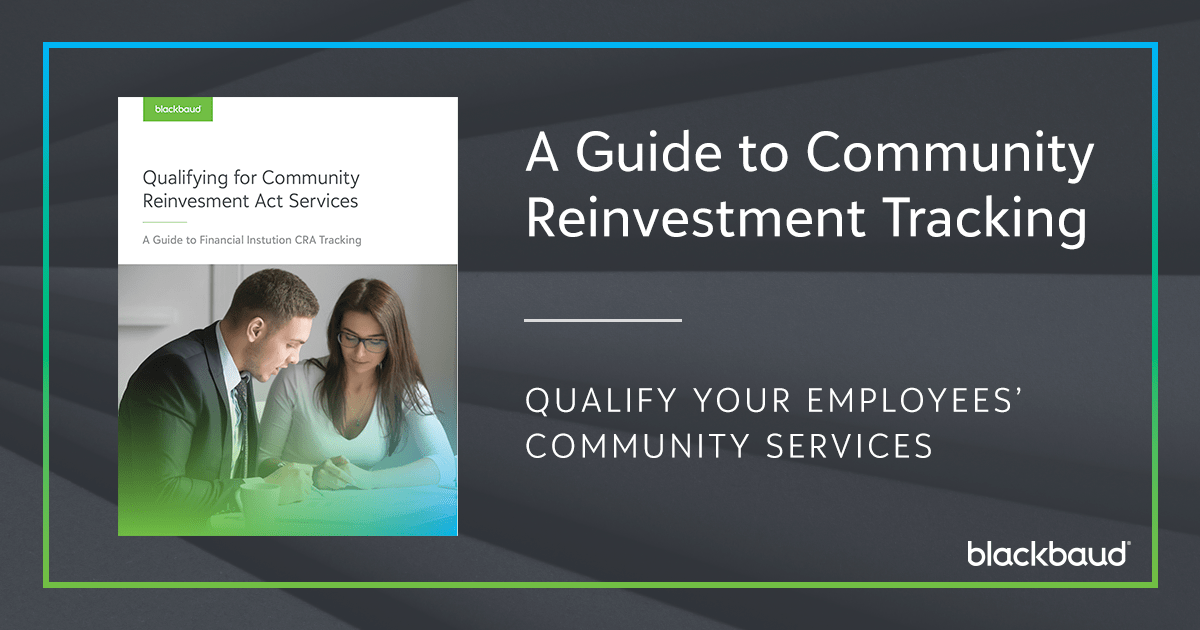 A guide to community reinvestment tracking banner