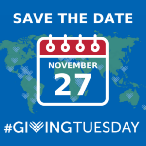 save the date #givingtuesday