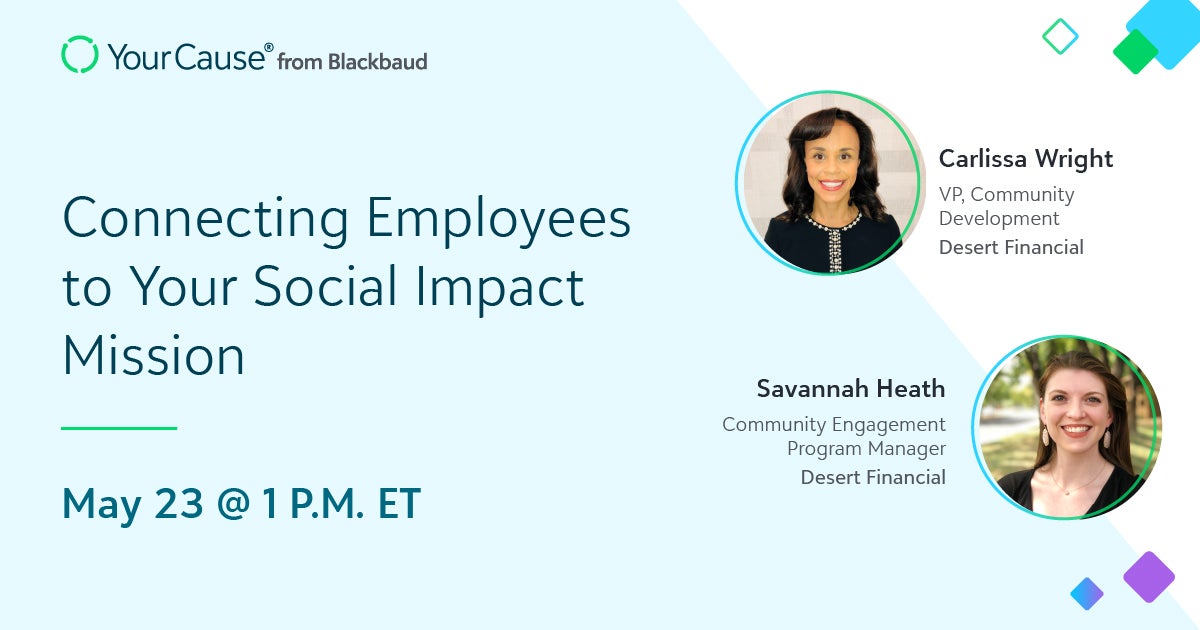 connecting employees to your social impact mission banner